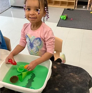 Children playing and learning at A Place to Grow